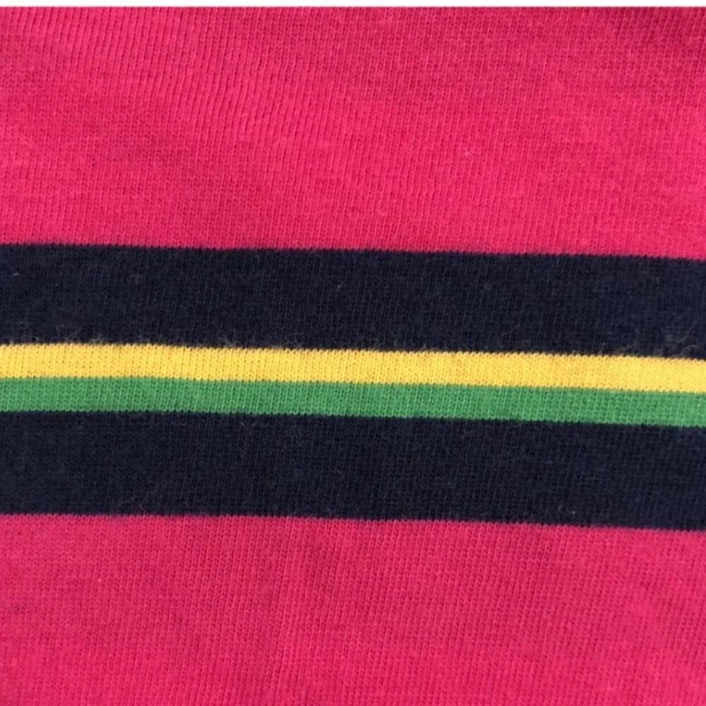 Ralph Lauren 9m Colorful Striped Peplum Top